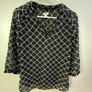 Black spotted shirt